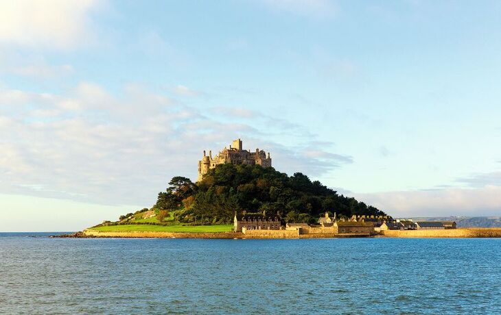 St Michaels Mount Cornwall England medieval castle